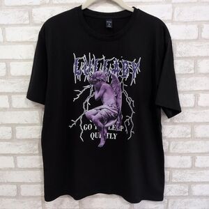 NWOT Romwe Our Guys Cotton Angel Shirt Size S